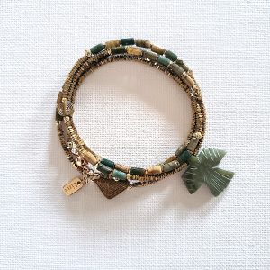 Canyon Stone Green 4 rangs